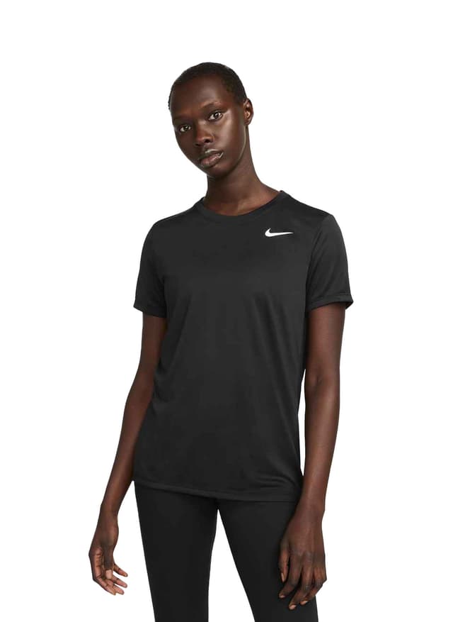 Nike Women's Dri-FIT T-Shirt FA25 - Black / White (010) LG