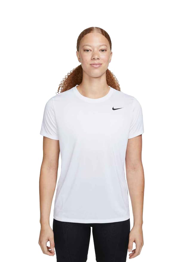Nike Women's Dri-FIT T-Shirt FA25 - White LG