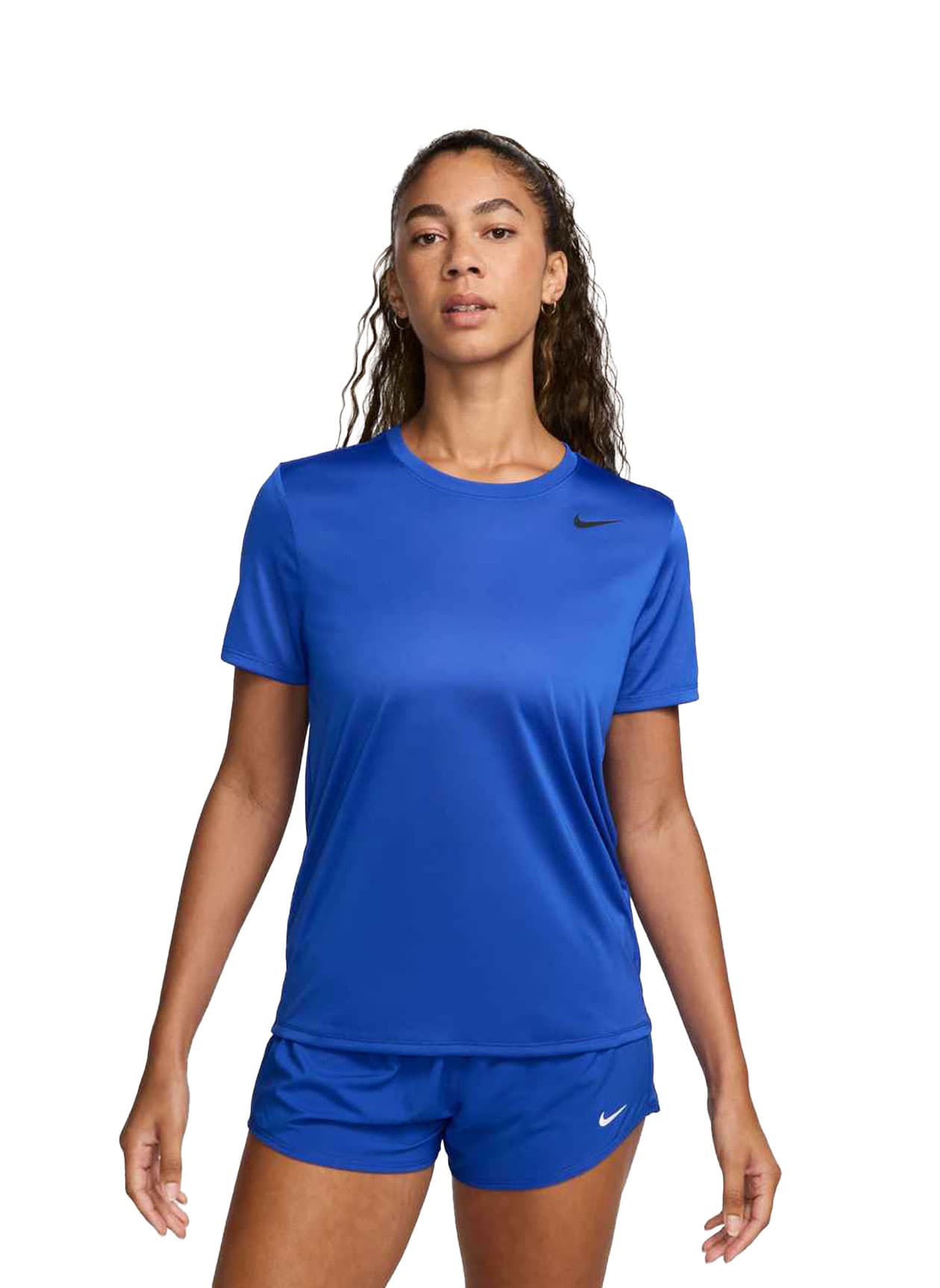 Nike Women's Dri-FIT T-Shirt FA25 - Blue LG