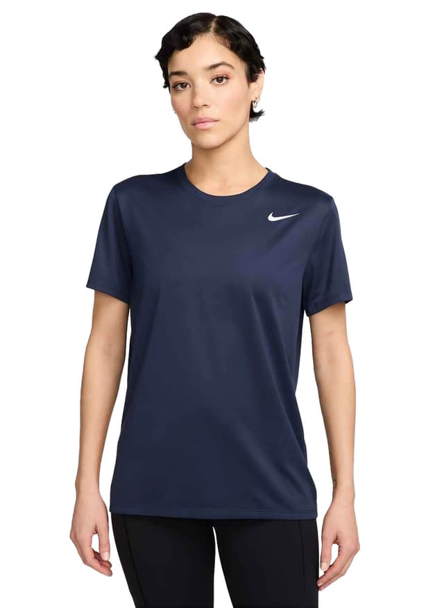 Nike Women's Dri-FIT T-Shirt FA25 - Navy LG