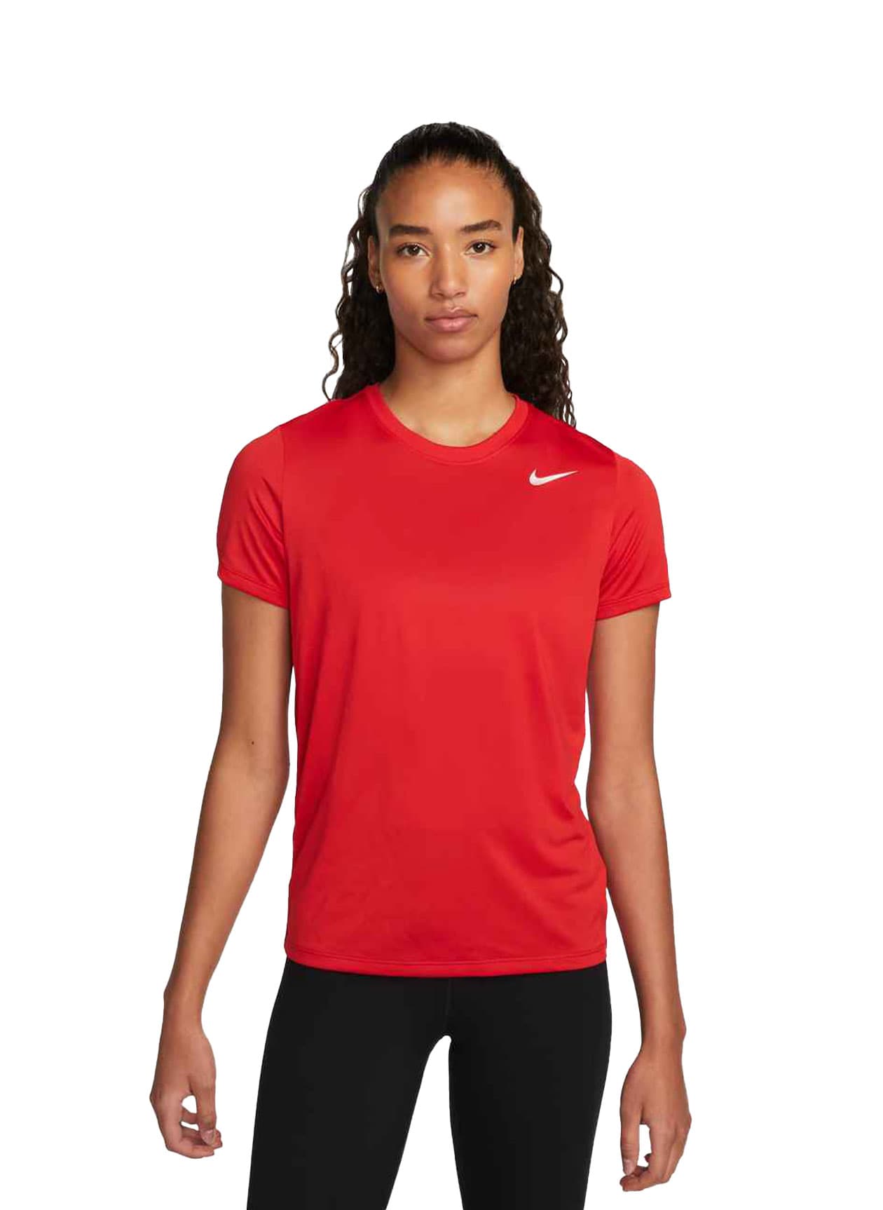 Nike Women's Dri-FIT T-Shirt FA25 - Red LG