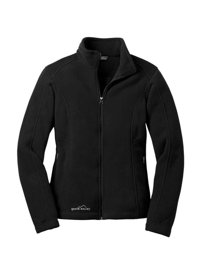 Eddie Bauer Women's Fleece Jacket - Black 3XL