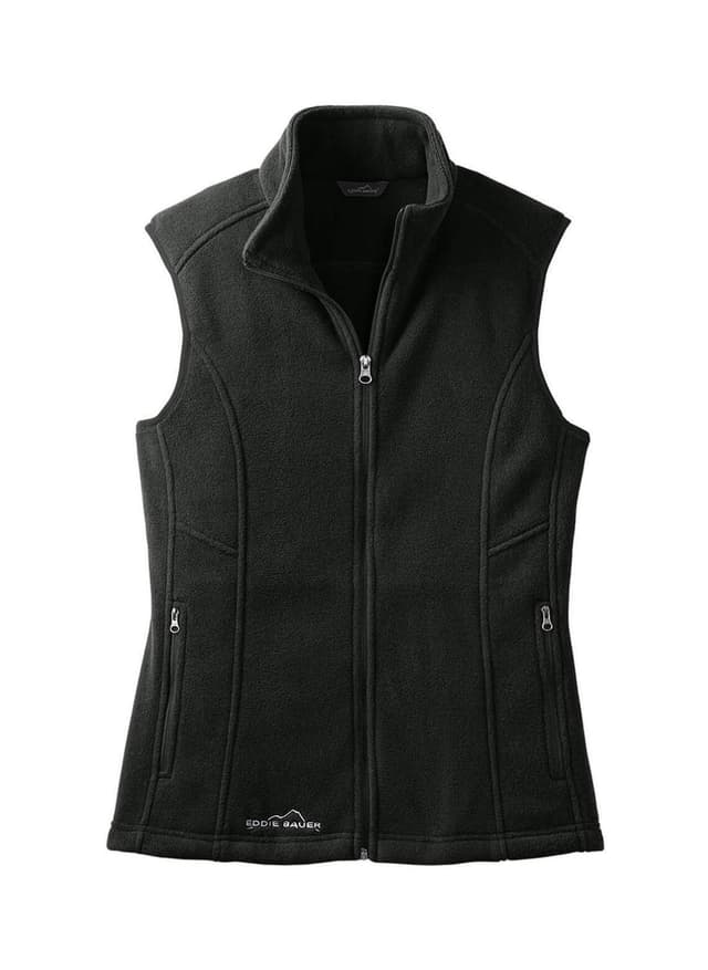 Eddie Bauer Women's Fleece Vest - Black 3XL