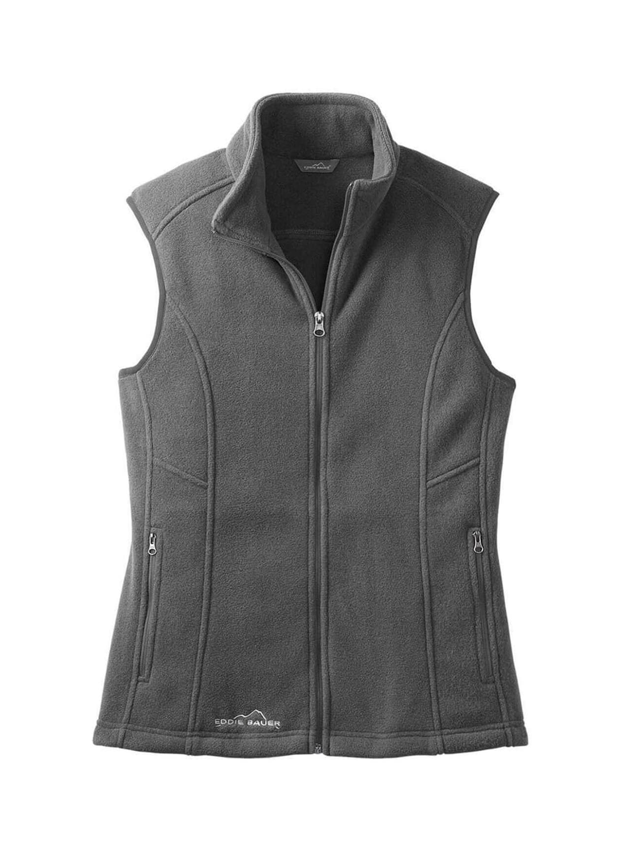 Eddie Bauer Women's Fleece Vest - Dark Grey 3XL