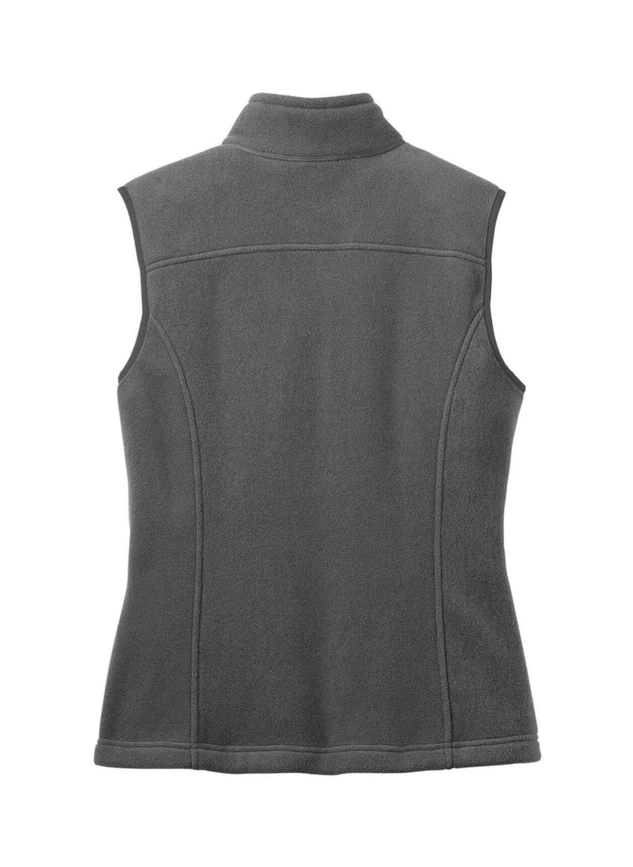 Eddie Bauer Women's Fleece Vest - Dark Grey 3XL