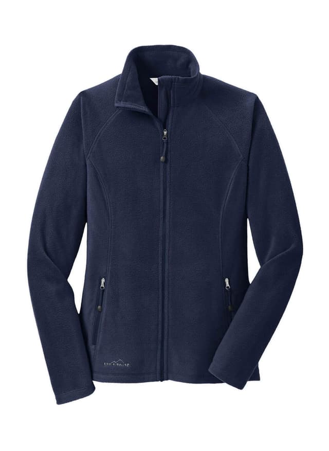 Eddie Bauer Women's Microfleece Jacket - Navy 3XL