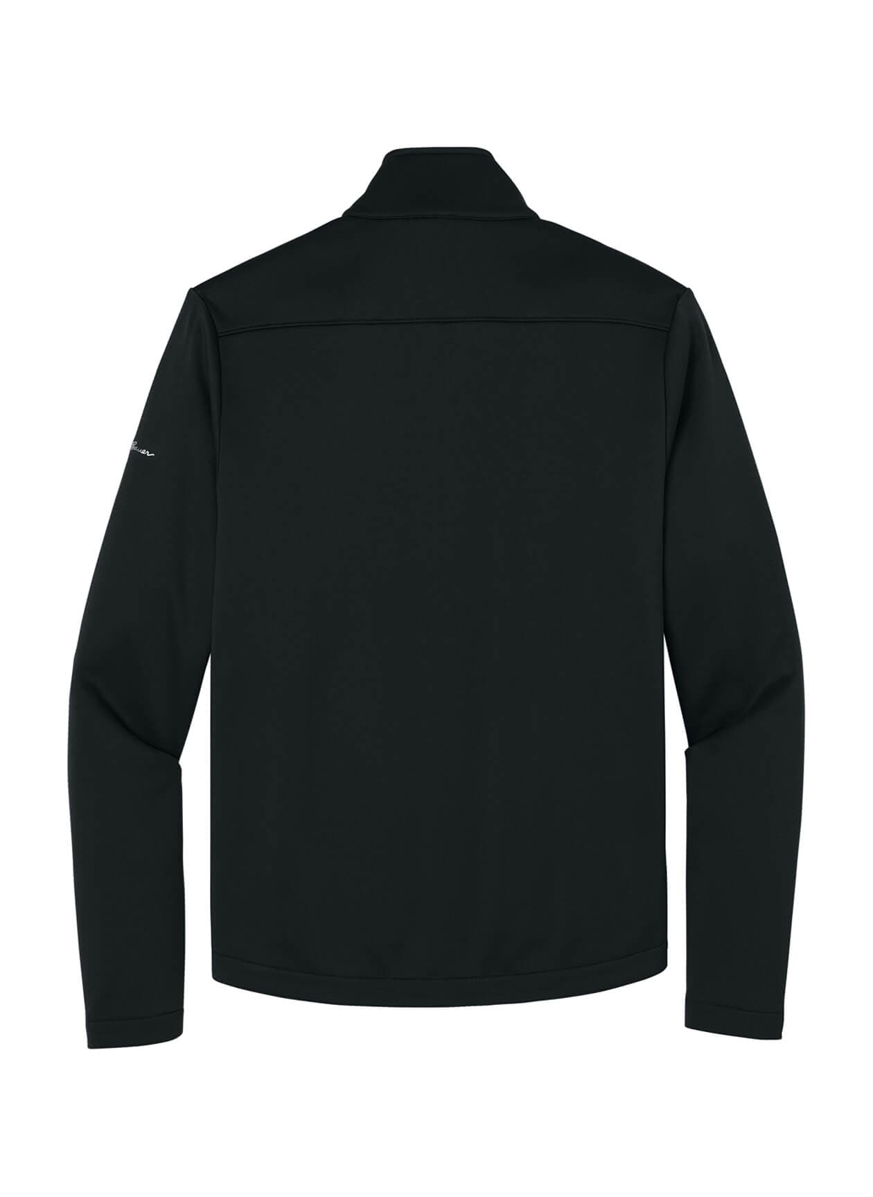Eddie Bauer Men's Smooth Mid Layer Fleece 1/2-Zip - Black 3XL