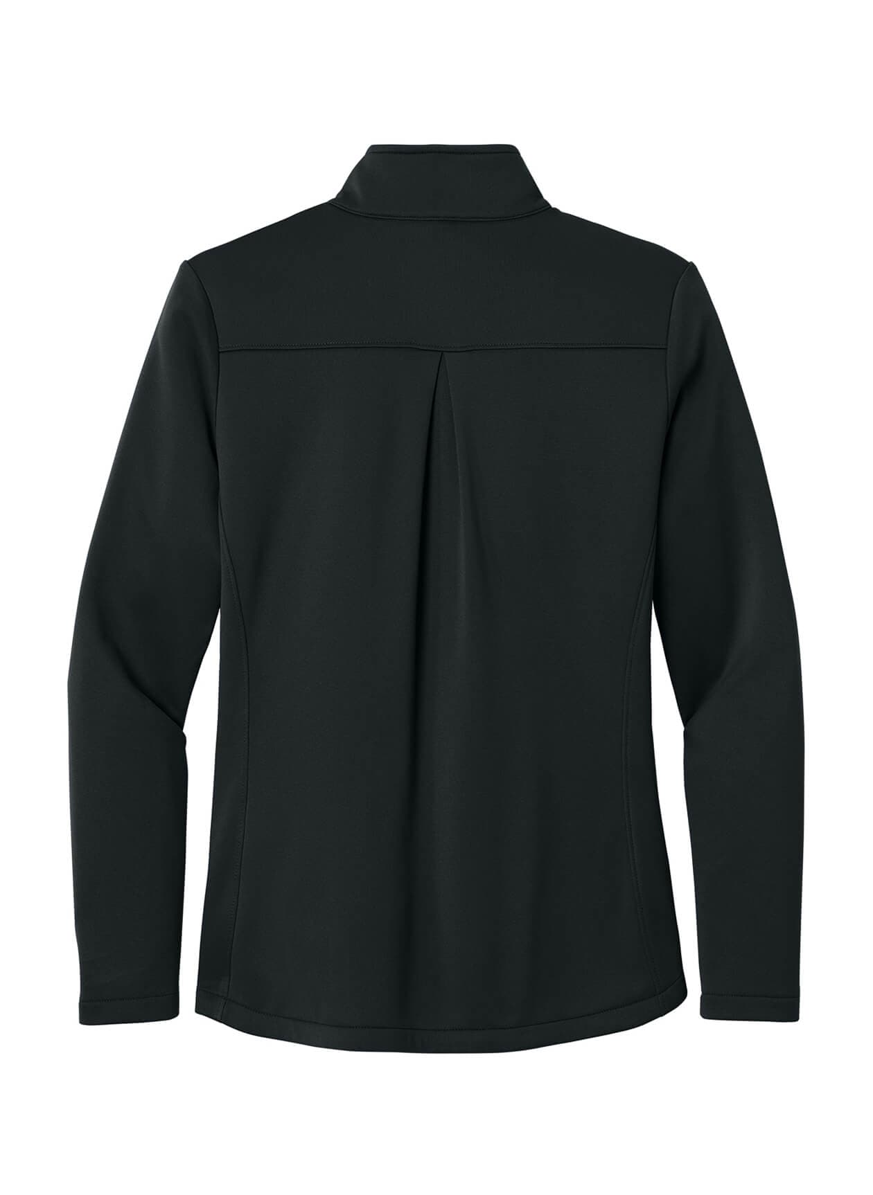 Eddie Bauer Women's Smooth Mid Layer Fleece 1/2-Zip - Black 3XL
