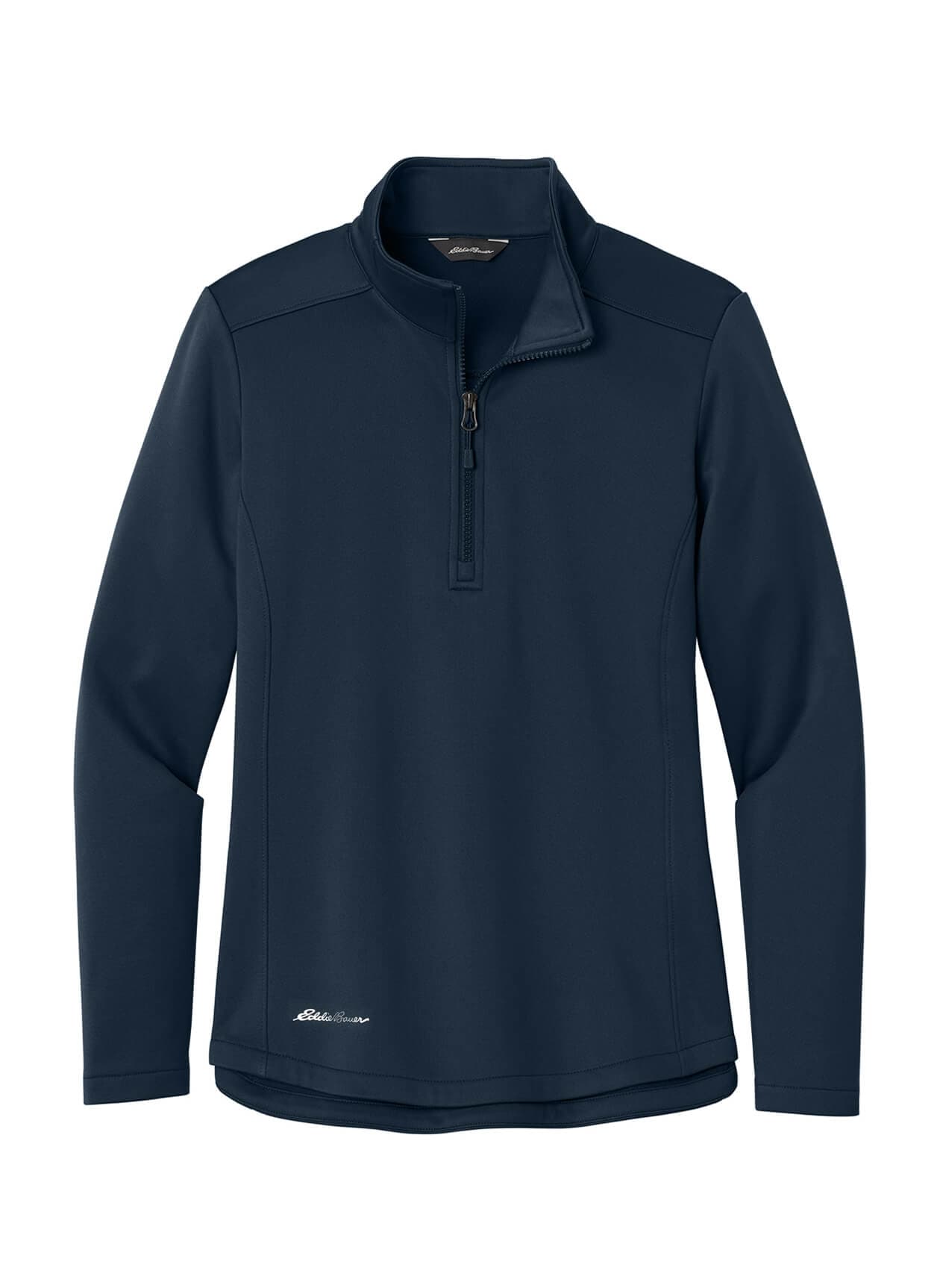 Eddie Bauer Women's Smooth Mid Layer Fleece 1/2-Zip - Navy 3XL