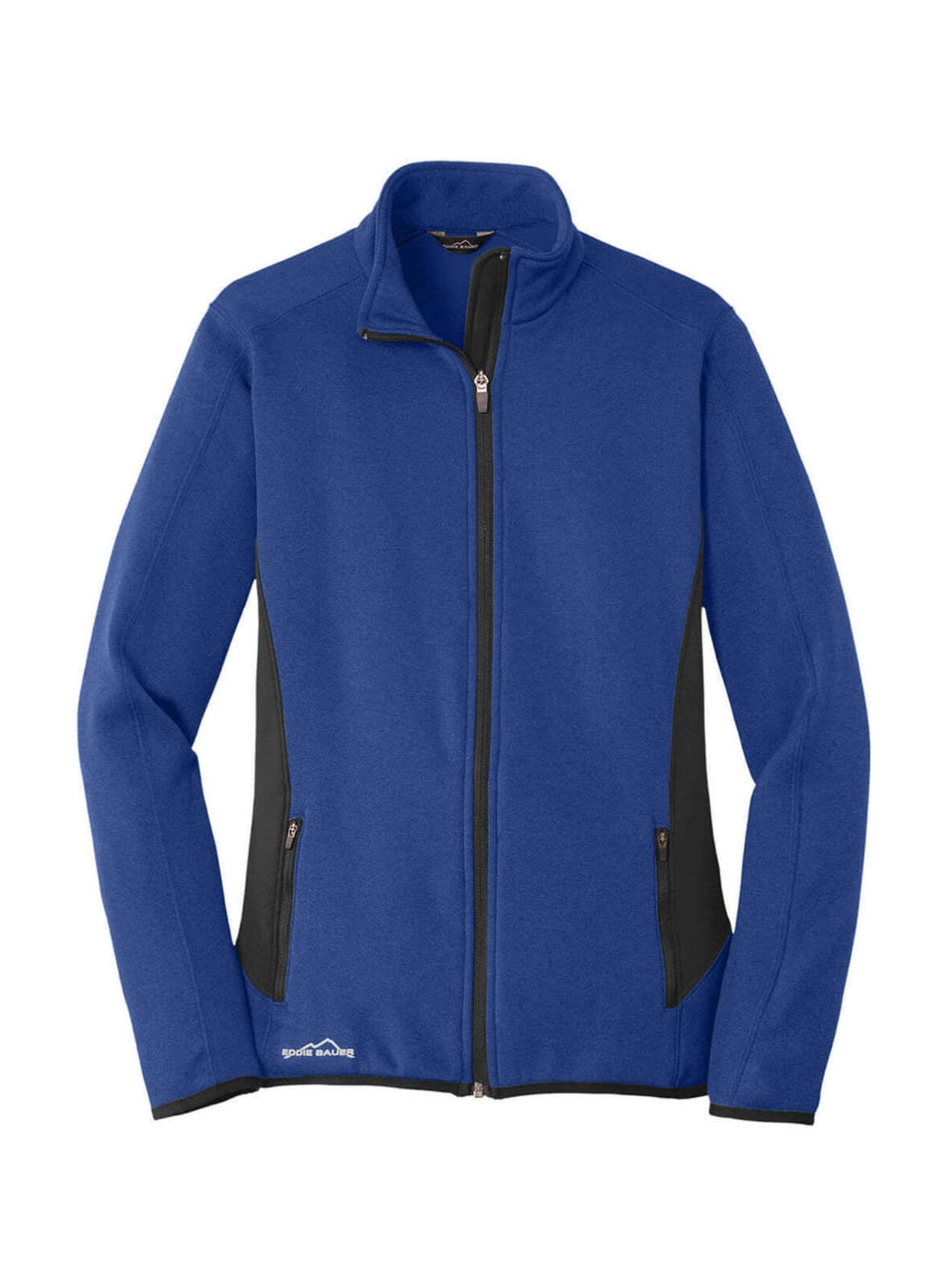 Eddie Bauer Women's Heather Stretch Fleece Jacket - Blue 3XL