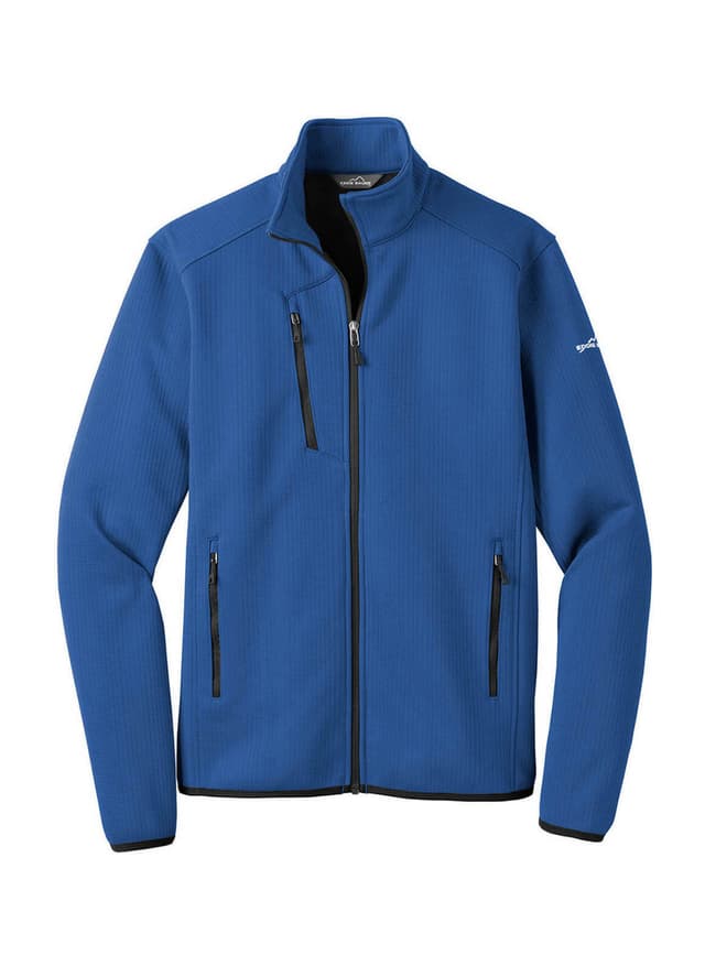 Eddie Bauer Men's Dash Fleece Jacket - Blue 3XL