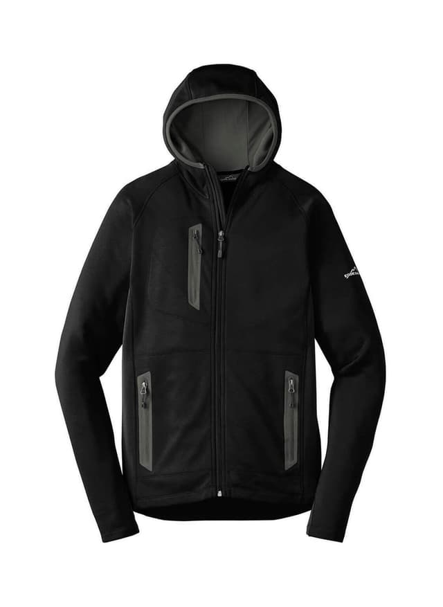 Eddie Bauer Men's Sport Hooded Fleece Jacket - Black 3XL