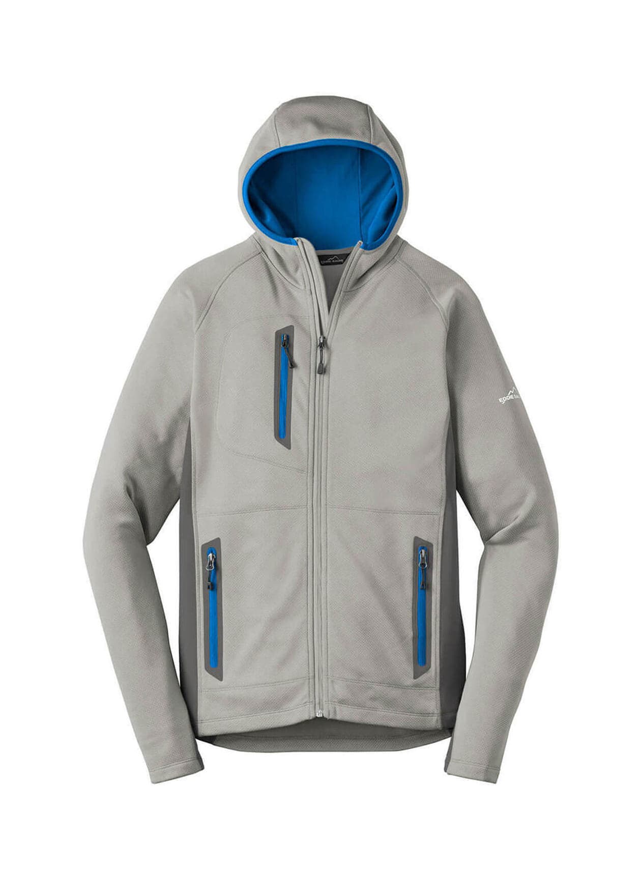 Eddie Bauer Men's Sport Hooded Fleece Jacket - Light Grey 3XL