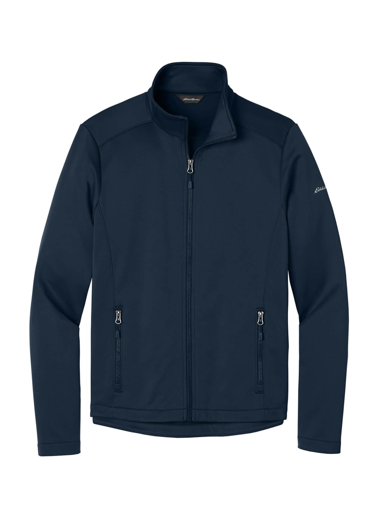 Eddie Bauer Men's Smooth Mid Layer Fleece Full-Zip - Navy 3XL
