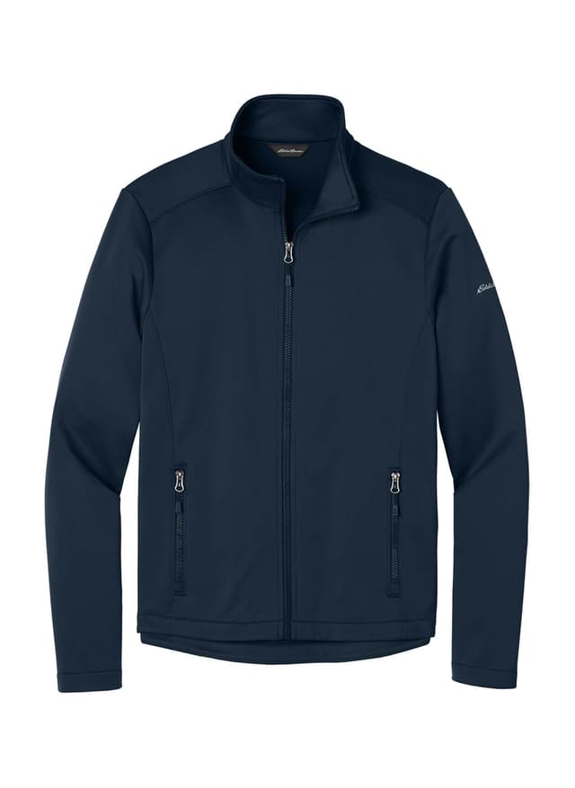 Eddie Bauer Men's Smooth Mid Layer Fleece Full-Zip - Navy 3XL