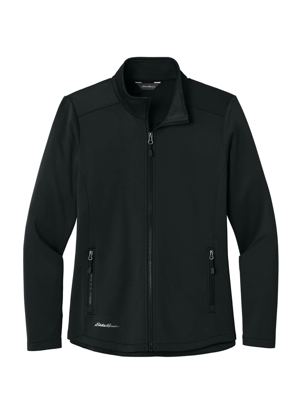Eddie Bauer Women's Smooth Mid Layer Fleece Full-Zip - Black 3XL