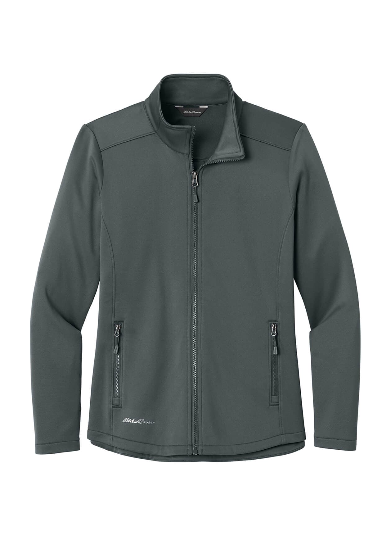 Eddie Bauer Women's Smooth Mid Layer Fleece Full-Zip - Dark Grey 3XL