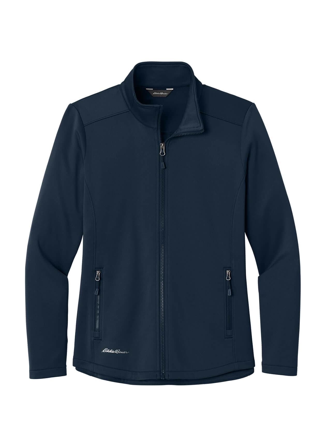 Eddie Bauer Women's Smooth Mid Layer Fleece Full-Zip - Navy 3XL