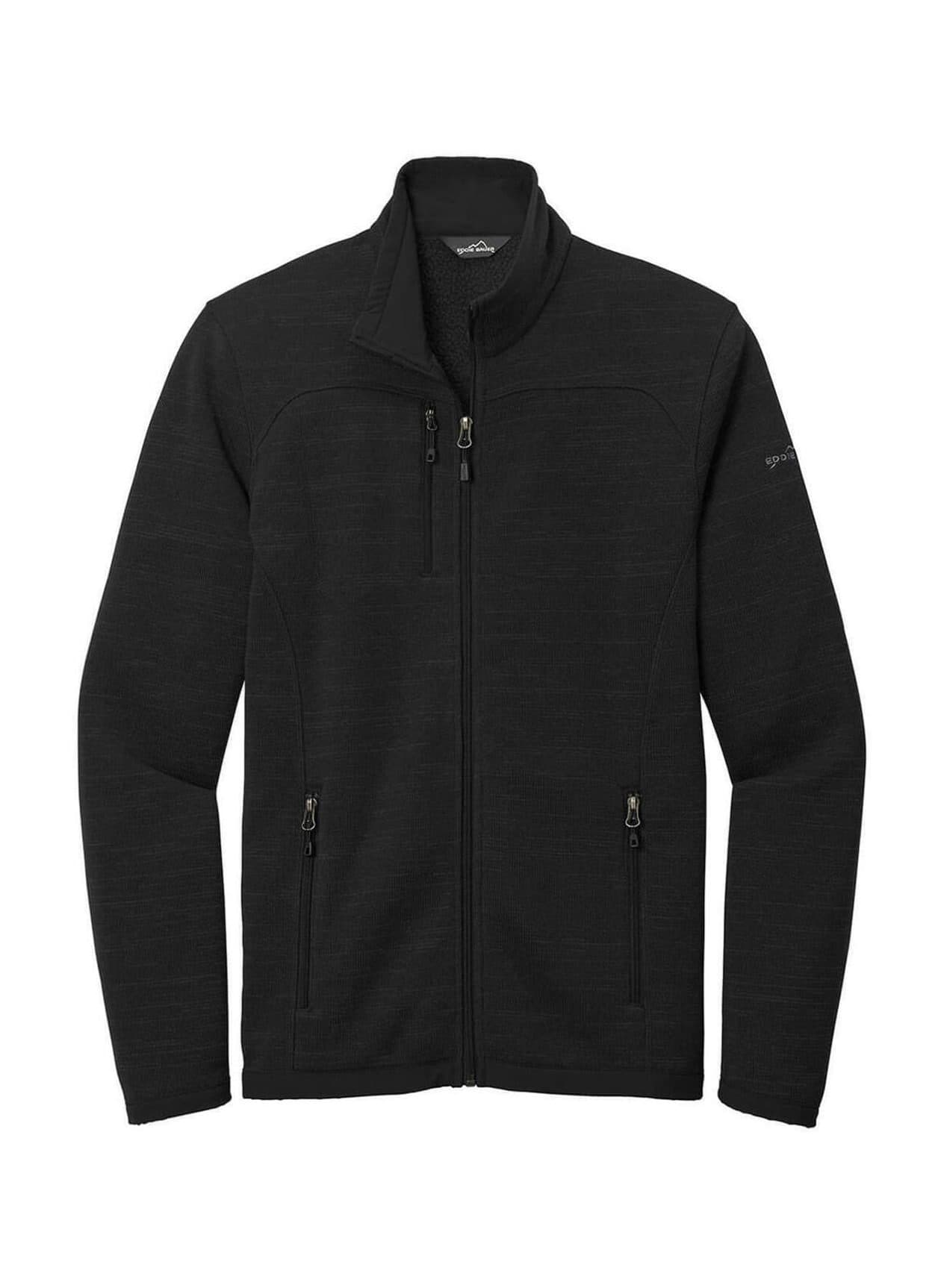Eddie Bauer Men's Sweater Fleece Jacket - Black 3XL