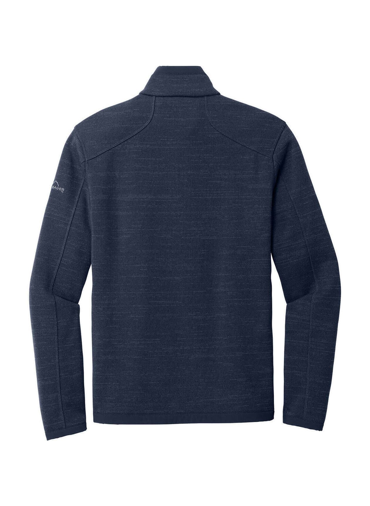 Eddie Bauer Men's Sweater Fleece Jacket - Navy 3XL