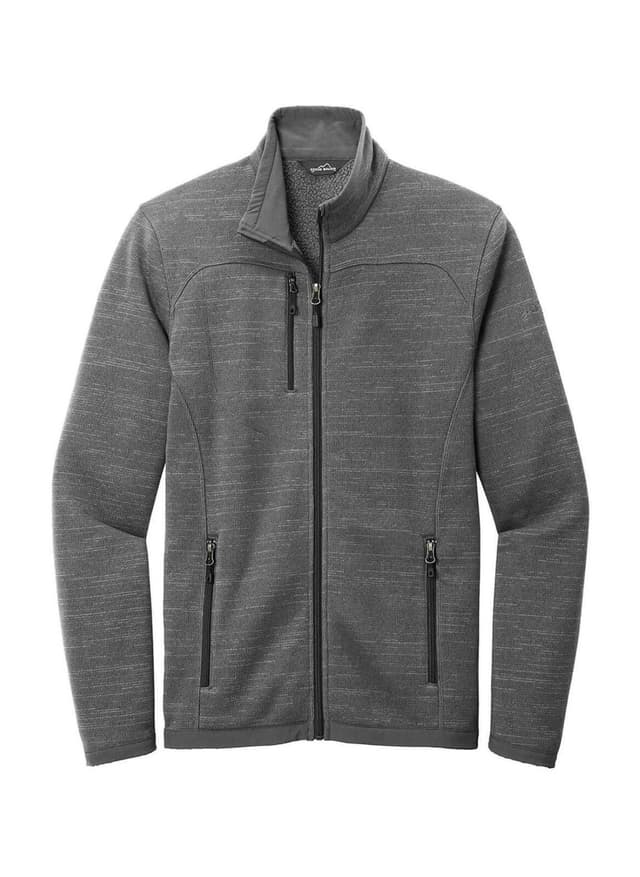 Eddie Bauer Men's Sweater Fleece Jacket - Dark Grey 3XL