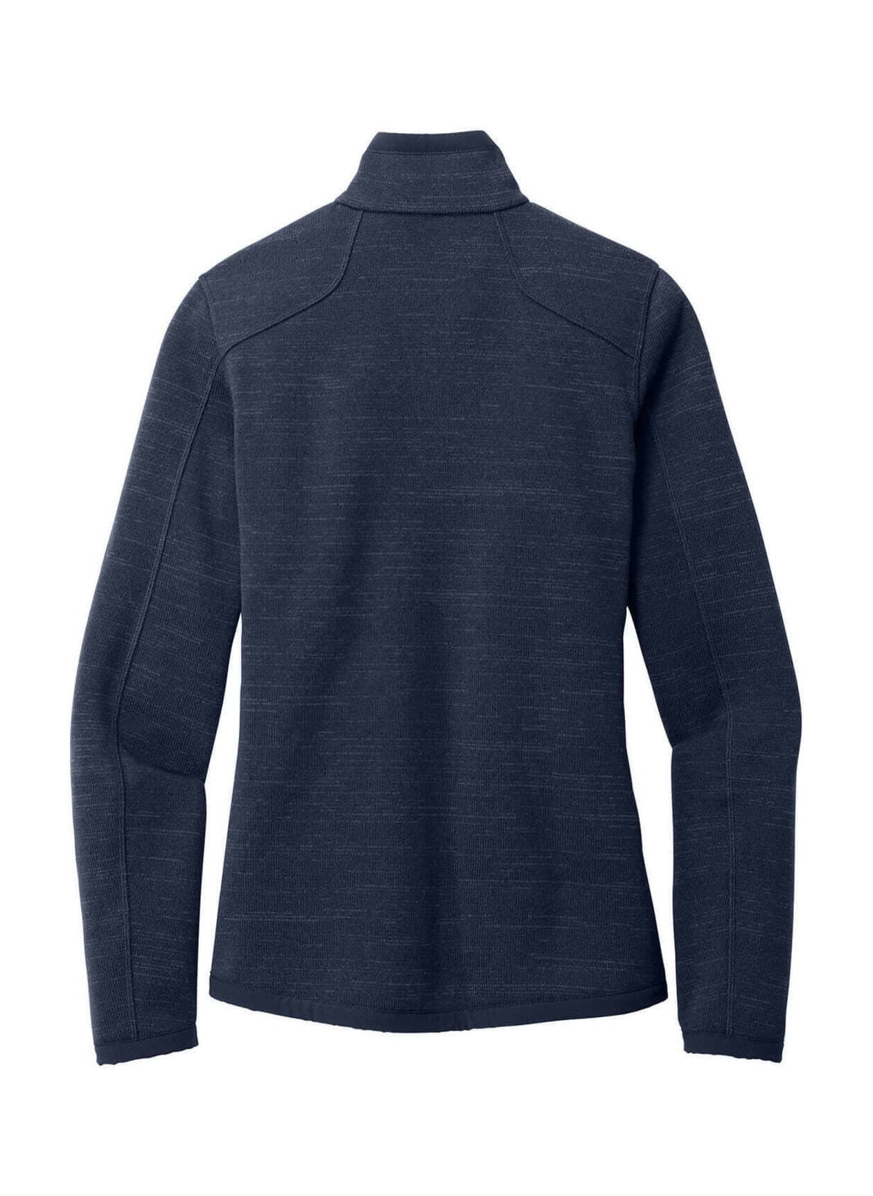 Eddie Bauer Women's Sweater Fleece Jacket - Navy 3XL