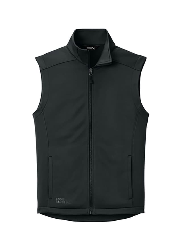Eddie Bauer Men's Smooth Mid Layer Fleece Vest - Black 3XL