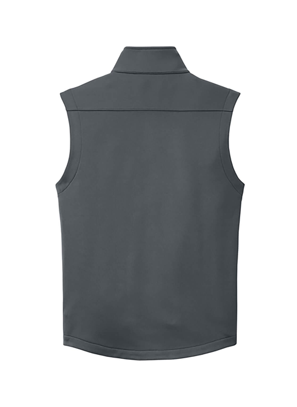 Eddie Bauer Men's Smooth Mid Layer Fleece Vest - Dark Grey 3XL