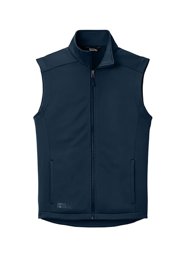 Eddie Bauer Men's Smooth Mid Layer Fleece Vest - Navy 3XL