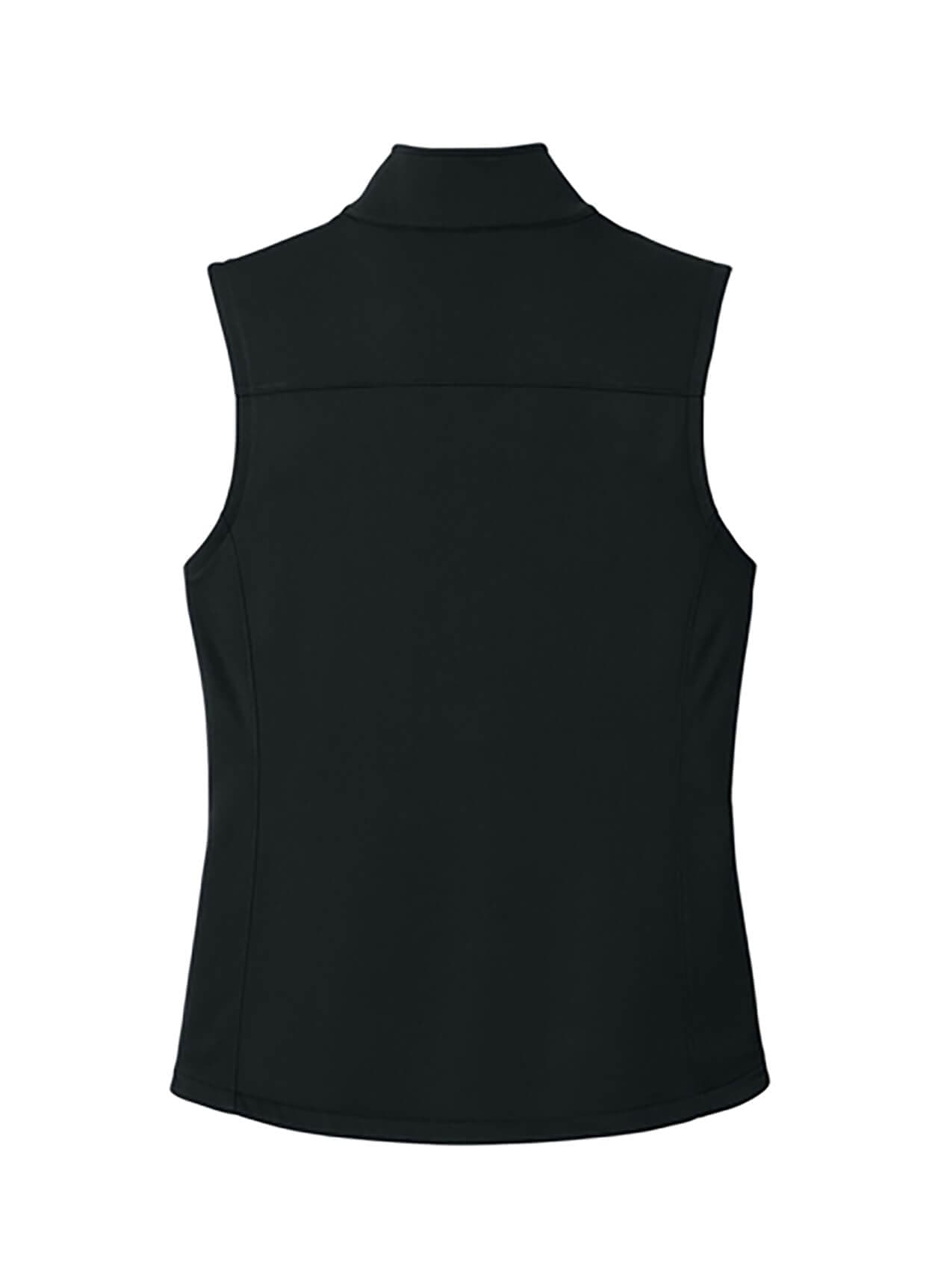 Eddie Bauer Women's Smooth Mid Layer Fleece Vest - Black 3XL