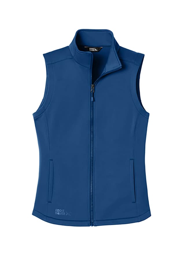 Eddie Bauer Women's Smooth Mid Layer Fleece Vest - Blue 3XL