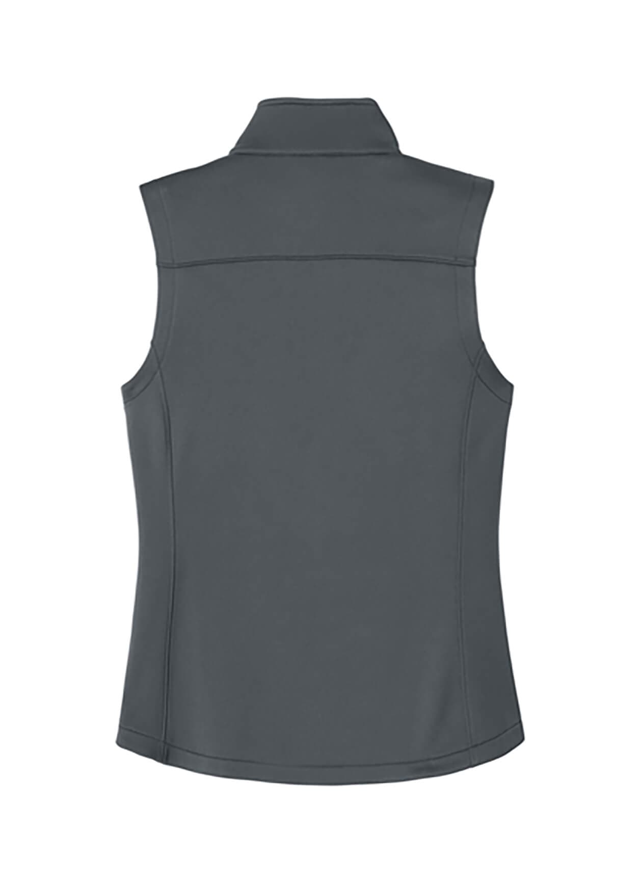 Eddie Bauer Women's Smooth Mid Layer Fleece Vest - Dark Grey 3XL