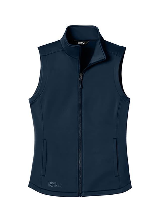 Eddie Bauer Women's Smooth Mid Layer Fleece Vest - Navy 3XL