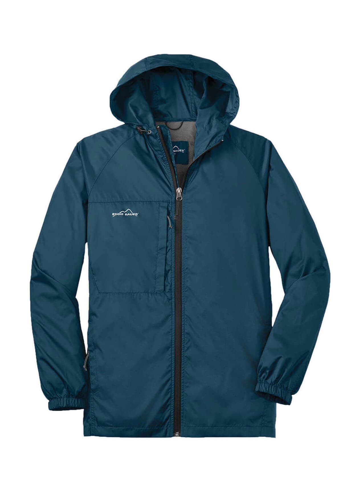 Eddie Bauer Men's Packable Wind Jacket - Blue 3XL