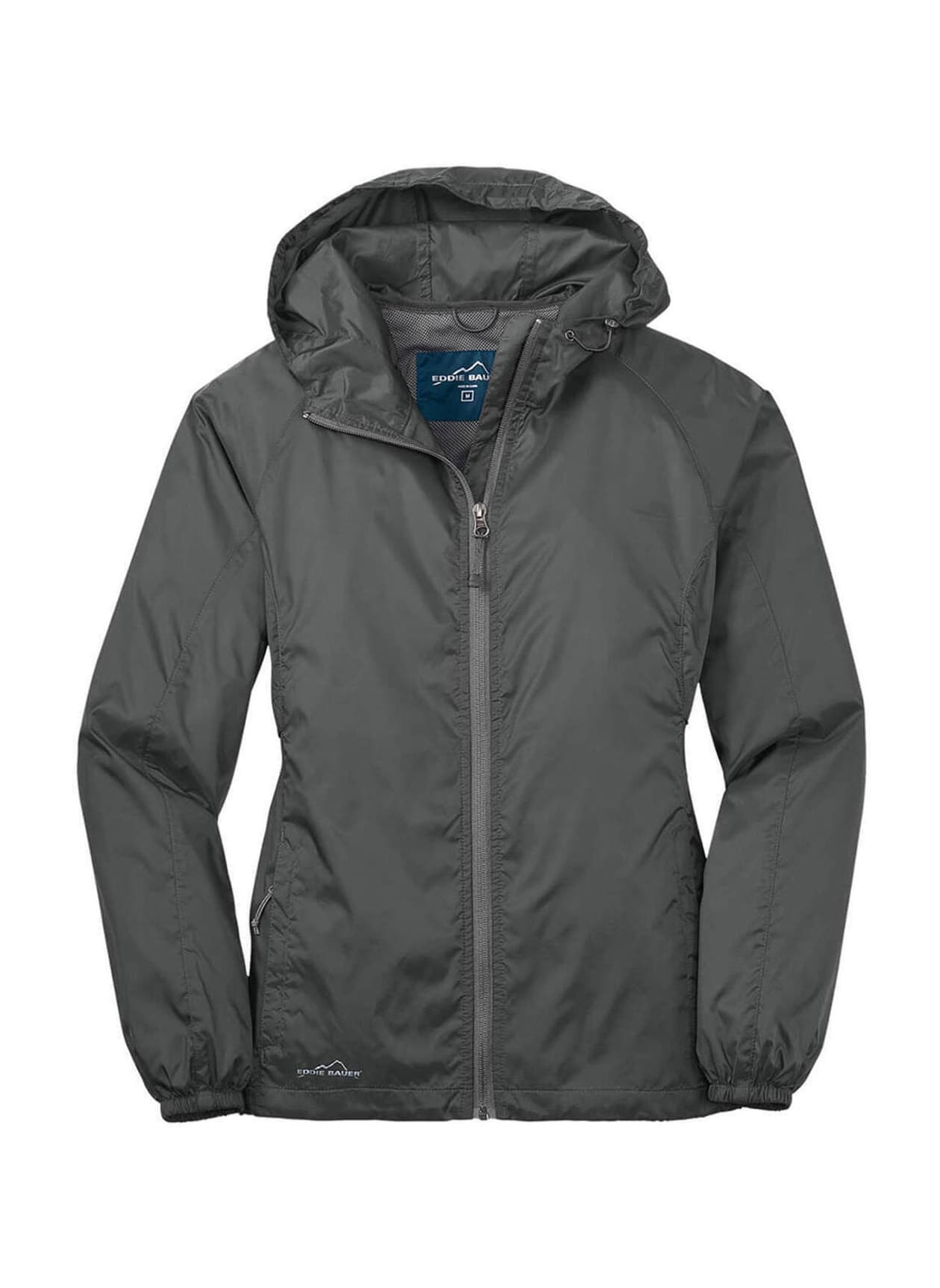 Eddie Bauer Women's Packable Wind Jacket - Dark Grey 3XL