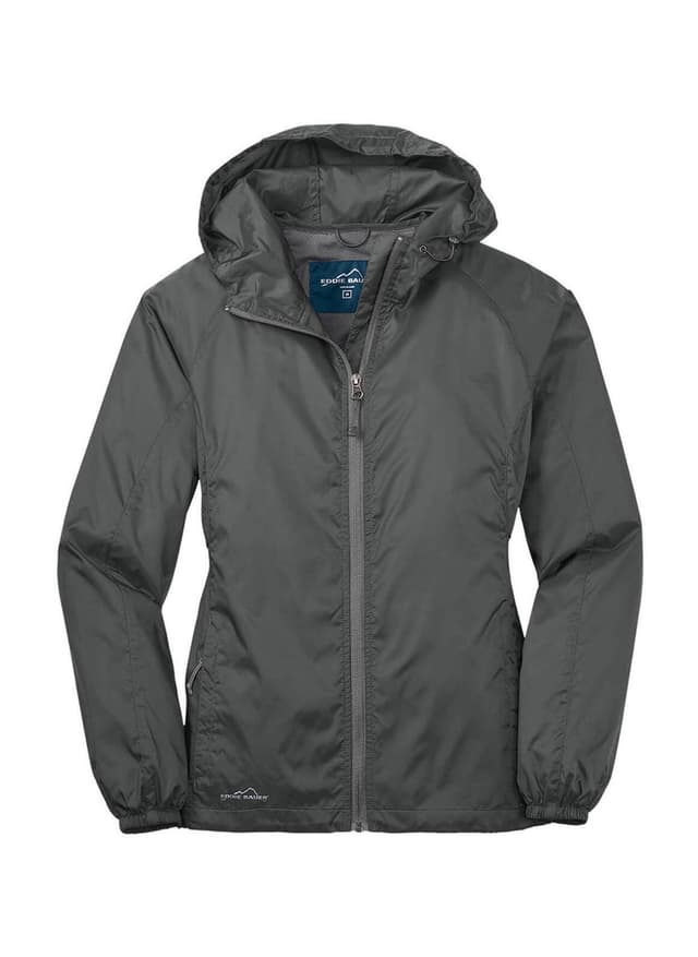 Eddie Bauer Women's Packable Wind Jacket - Dark Grey 3XL