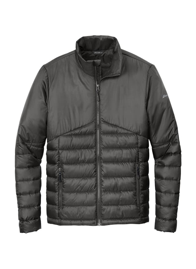 Eddie Bauer Men's Quilted Jacket - Dark Grey 3XL