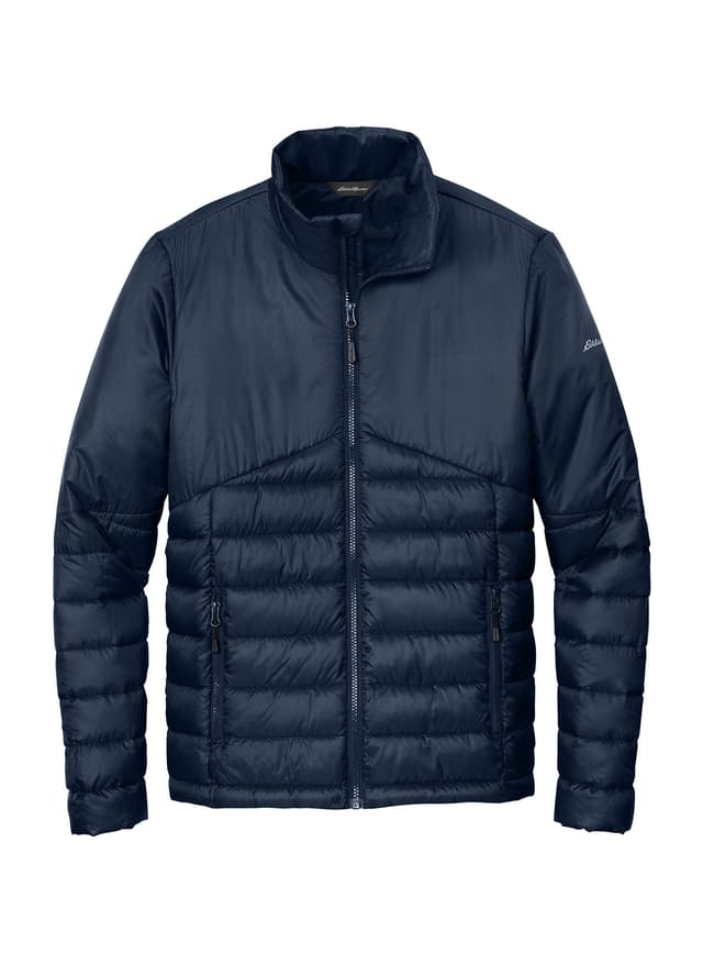 Eddie Bauer Men's Quilted Jacket - Navy 3XL