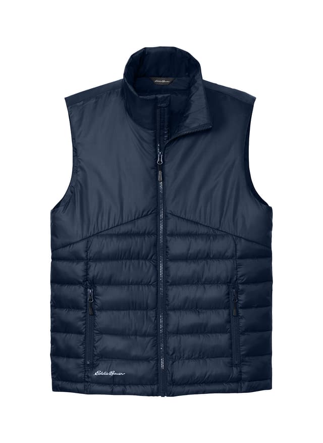 Eddie Bauer Men's Quilted Vest - Navy 3XL