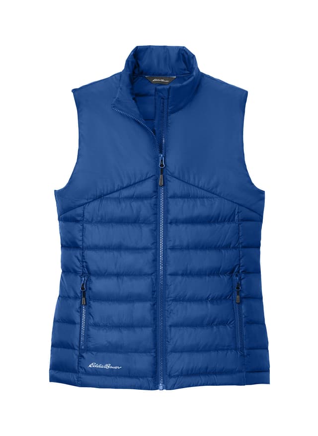 Eddie Bauer Women's Quilted Vest - Blue 3XL