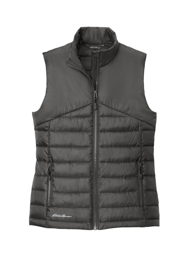 Eddie Bauer Women's Quilted Vest - Dark Grey 3XL
