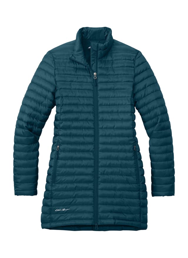 Eddie Bauer Women's Packable Quilted Full-Zip Jacket - Navy 3XL