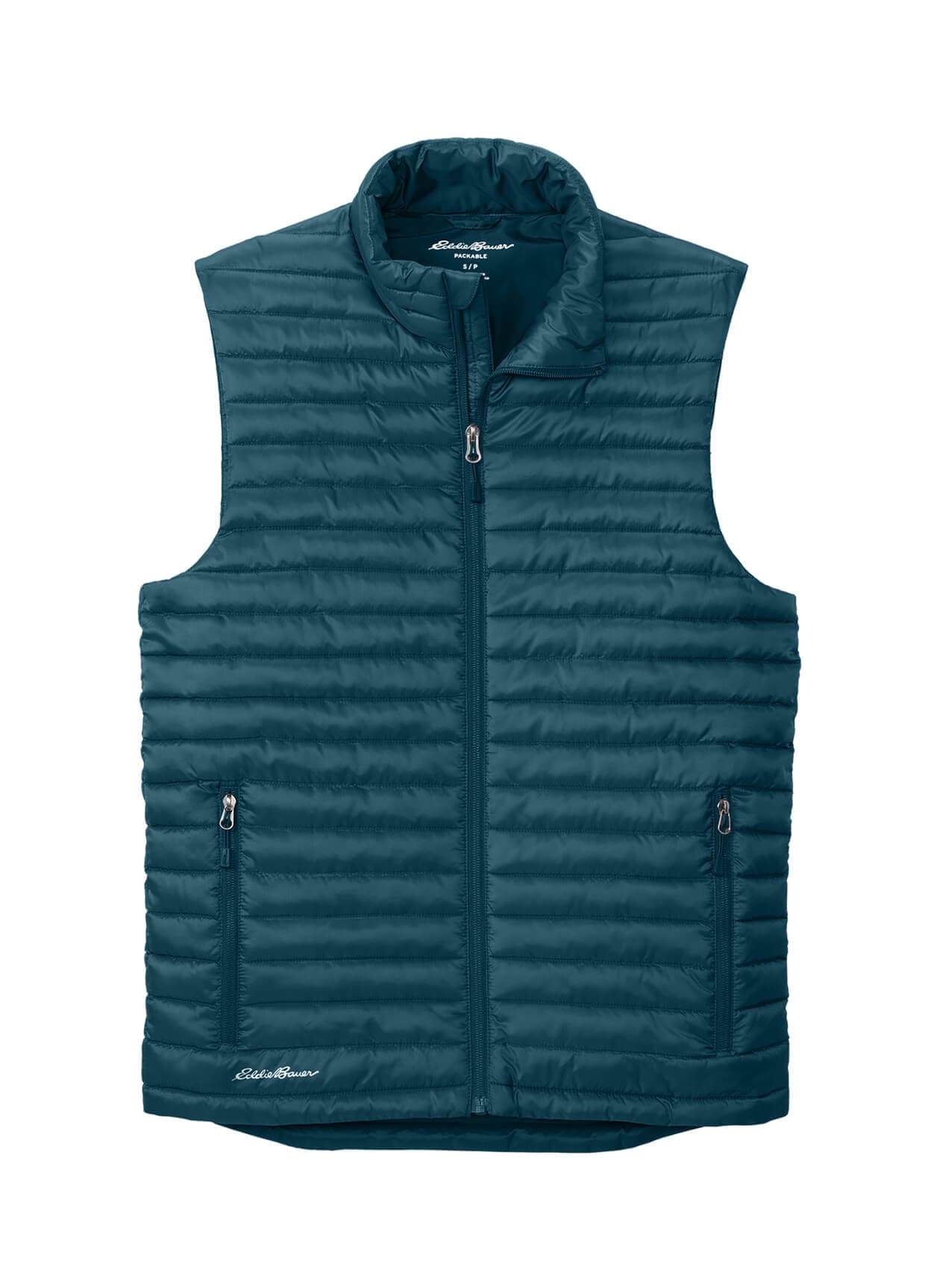 Eddie Bauer Men's Packable Quilted Vest - Navy 3XL