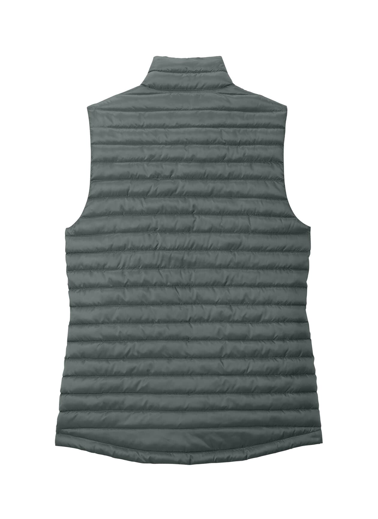 Eddie Bauer Women's Packable Quilted Vest - Dark Grey 3XL
