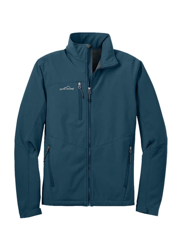Eddie Bauer Men's Soft Shell Jacket - Dark Adriatic 3XL