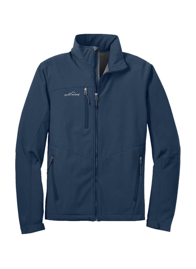 Eddie Bauer Men's Soft Shell Jacket - River Blue (RBLU) 3XL