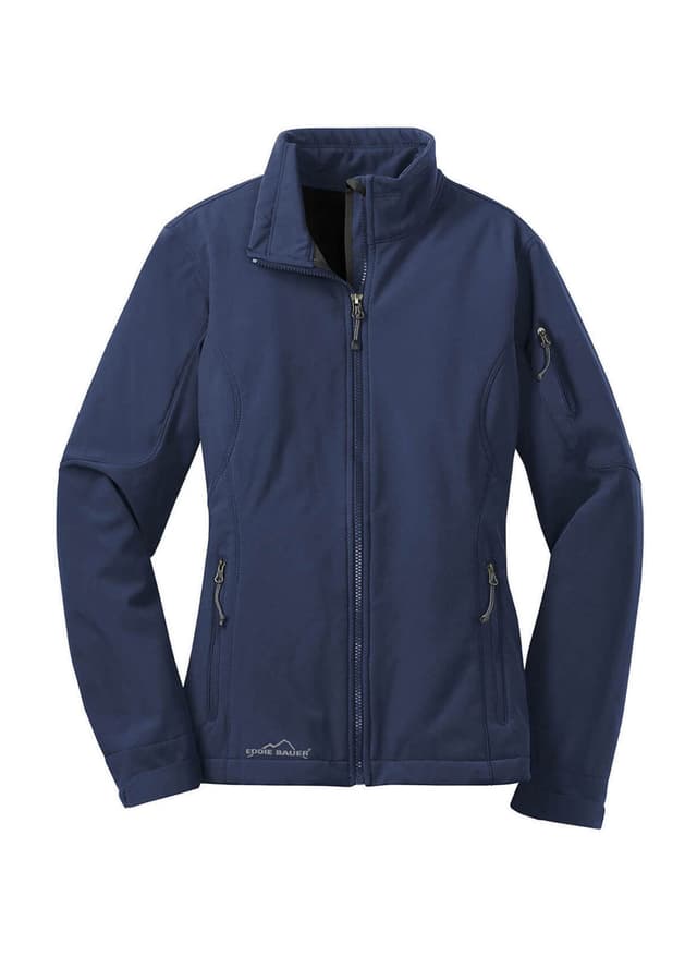 Eddie Bauer Women's Soft Shell Jacket - River Blue (RBLU) 3XL