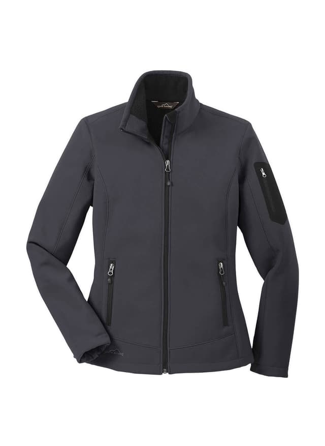 Eddie Bauer Women's Rugged Ripstop Soft Shell Jacket - Dark Grey 3XL