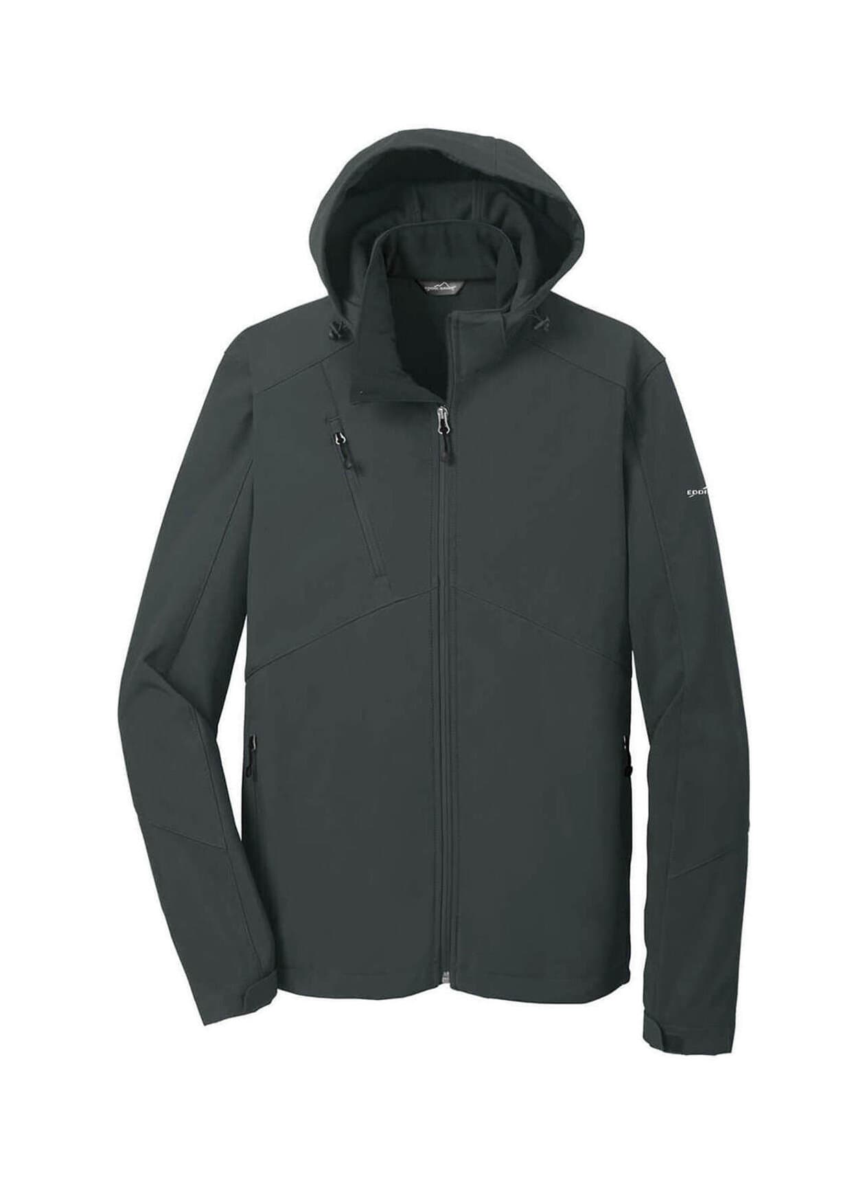 Eddie Bauer Men's Hooded Soft Shell Parka - Dark Grey 3XL