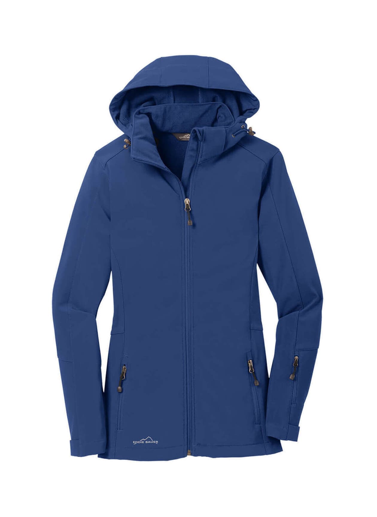 Eddie Bauer Women's Hooded Soft Shell Parka - Blue 3XL